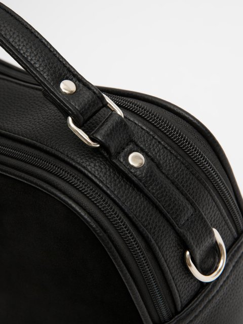 Чёрный саквояж S.Lavia (Славия) - артикул: 1479 99 01/2710 01 - ракурс 5