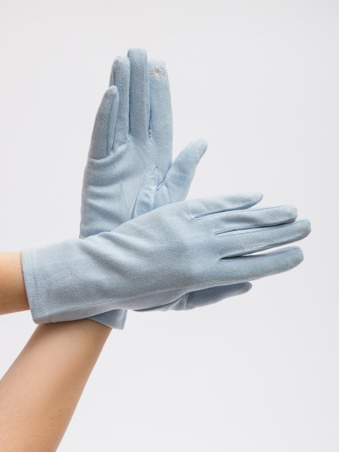 Голубые перчатки Angelo Bianco (Анджело Бьянко) - артикул: 0К-00073194 - ракурс 2