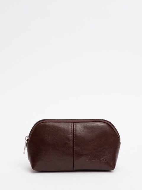 Темно-коричневая косметичка S.Lavia (Славия) - артикул: 033К 207 12 - ракурс 1