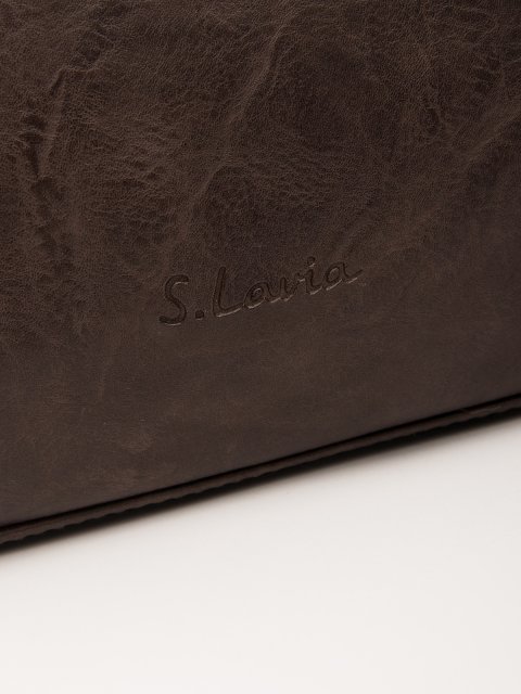 Темно-коричневый саквояж S.Lavia (Славия) - артикул: 1560 512 12 - ракурс 5