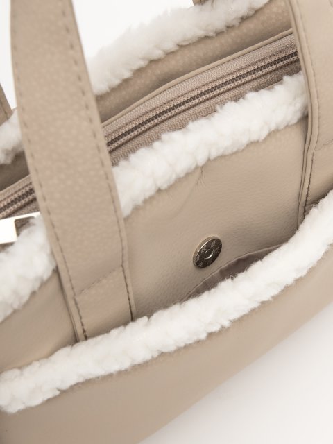 Темно-бежевый тоут NaVibe (NaVibe) - артикул: V103 213 25 - ракурс 4