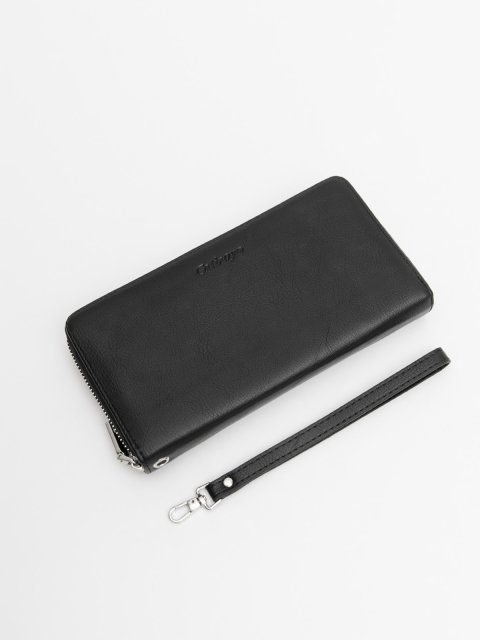 Чёрный клатч Catiroya (Catiroya) - артикул: 0К-00006244 - ракурс 4