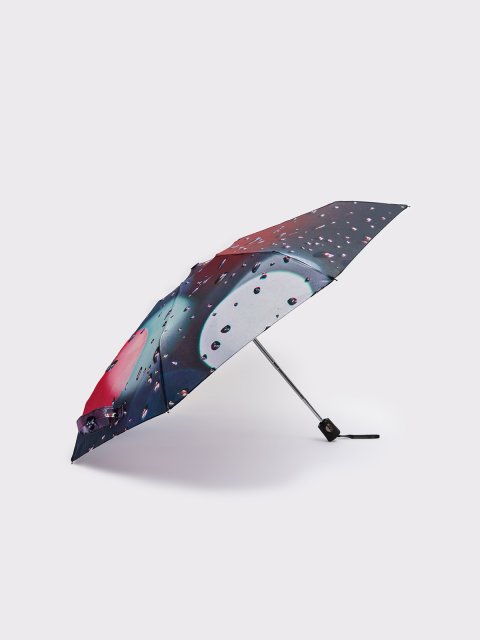 Фиолетовый зонт автоматический Steki Ame (Steki Ame) - артикул: 0К-00073301 - ракурс 2