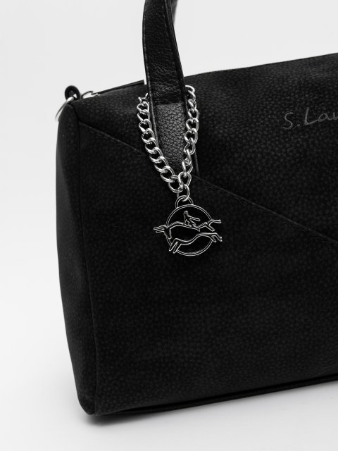 Чёрный саквояж S.Lavia (Славия) - артикул: 1562 213 01 - ракурс 5