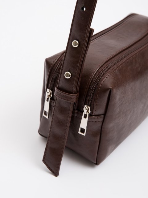 Темно-коричневый кросс-боди S.Lavia (Славия) - артикул: 1582 207 12 - ракурс 5