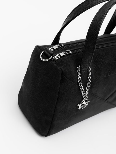 Чёрный саквояж S.Lavia (Славия) - артикул: 1562 213 01 - ракурс 7