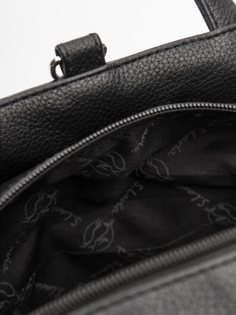 Чёрный рюкзак S.Lavia. Вид 12.