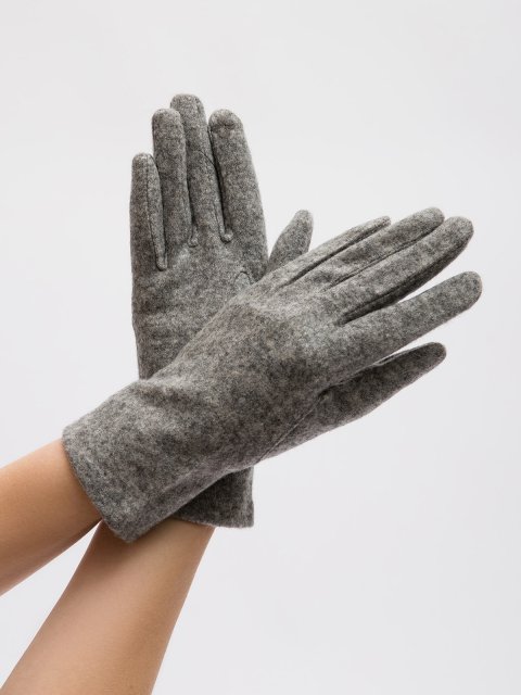Серые перчатки Angelo Bianco (Анджело Бьянко) - артикул: 0К-00073081 - ракурс 2
