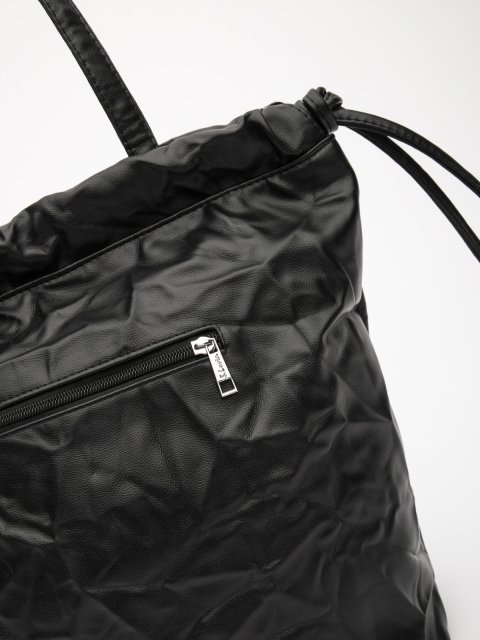 Чёрный шоппер S.Lavia (Славия) - артикул: 1545 127 01 - ракурс 4