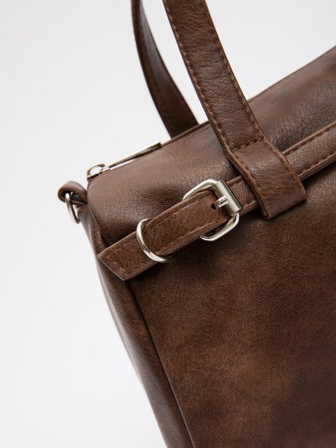 Темно-коричневый саквояж S.Lavia (Славия) - артикул: 1578 880 12 - ракурс 5