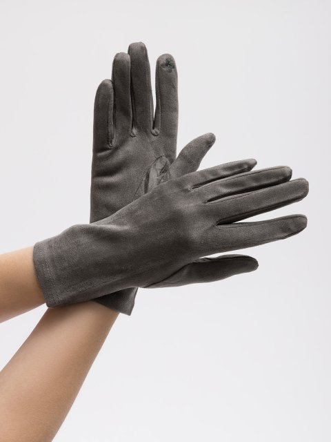 Серые перчатки Angelo Bianco (Анджело Бьянко) - артикул: 0К-00073195 - ракурс 2