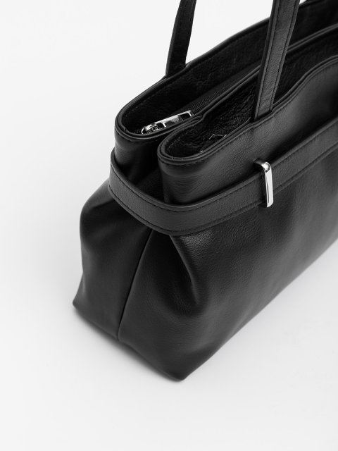 Чёрный тоут S.Lavia (Славия) - артикул: 00164 10 01 - ракурс 3