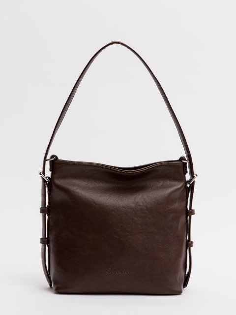 Темно-коричневый кросс-боди S.Lavia (Славия) - артикул: 1547 207 12 - ракурс 2
