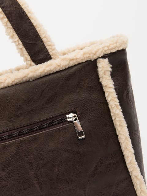 Темно-коричневый тоут NaVibe (NaVibe) - артикул: V104 512 12 - ракурс 4