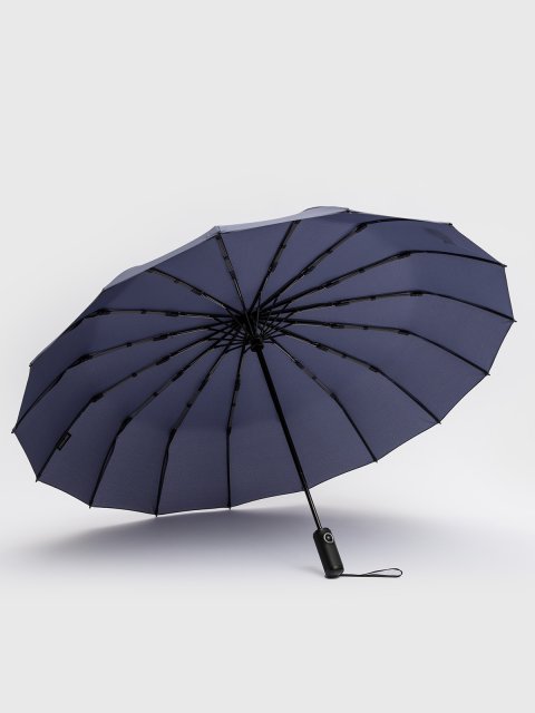 Синий зонт автоматический Steki Ame (Steki Ame) - артикул: 0К-00073310 - ракурс 3