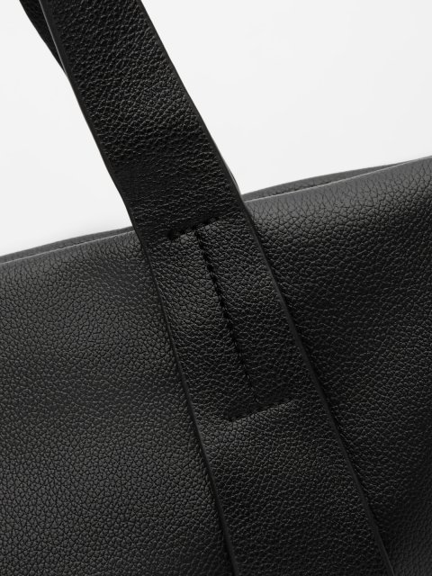 Чёрный шоппер S.Lavia (Славия) - артикул: 0К-00066584 - ракурс 5