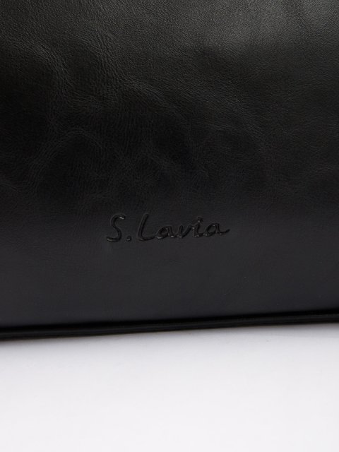 Чёрный саквояж S.Lavia (Славия) - артикул: 1560 323 01 - ракурс 5