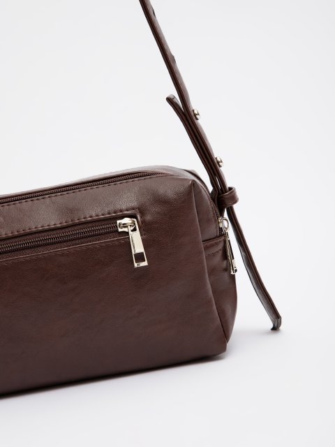 Темно-коричневый кросс-боди S.Lavia (Славия) - артикул: 1582 207 12 - ракурс 4