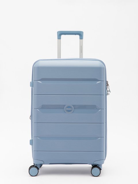 Светло-голубой чемодан МIRONPAN (МIRONPAN) - артикул: 0К-00068319 - ракурс 1