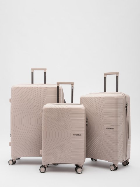 Светло-серый чемодан МIRONPAN (МIRONPAN) - артикул: 0К-00068327 - ракурс 4