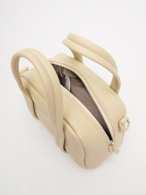 Светло-желтый саквояж David Jones (Дэвид Джонс) - артикул: 0К-00071088 - ракурс 4