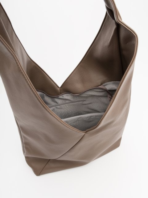 Серо-коричневый хобо S.Lavia (Славия) - артикул: 0К-00068186 - ракурс 3