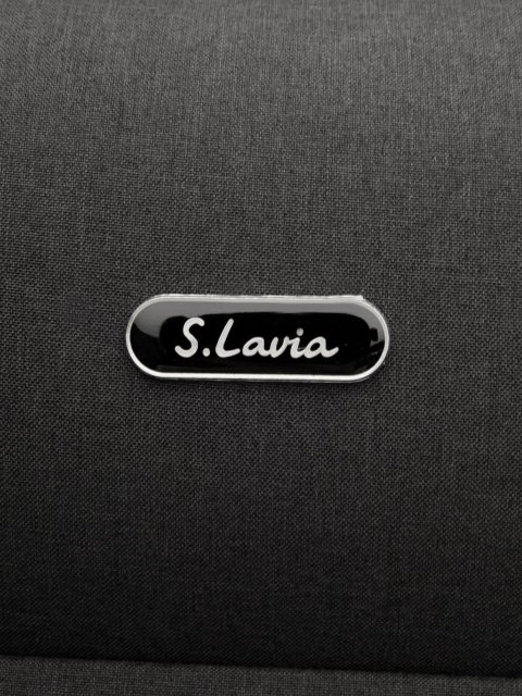 Чёрный чемодан S.Lavia. Вид 6.