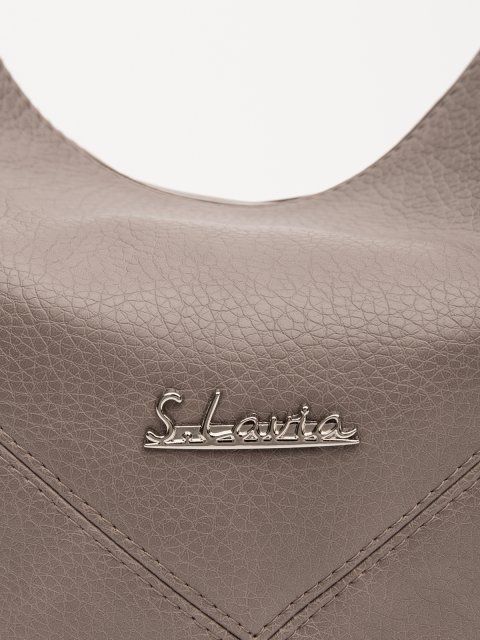 Серо-коричневый мешок-трансформер S.Lavia (Славия) - артикул: 1375 860 52 - ракурс 4