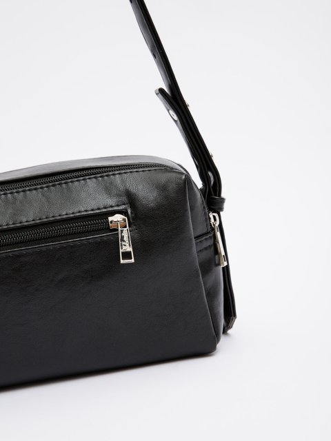 Чёрный кросс-боди S.Lavia (Славия) - артикул: 1582 207 01 - ракурс 4