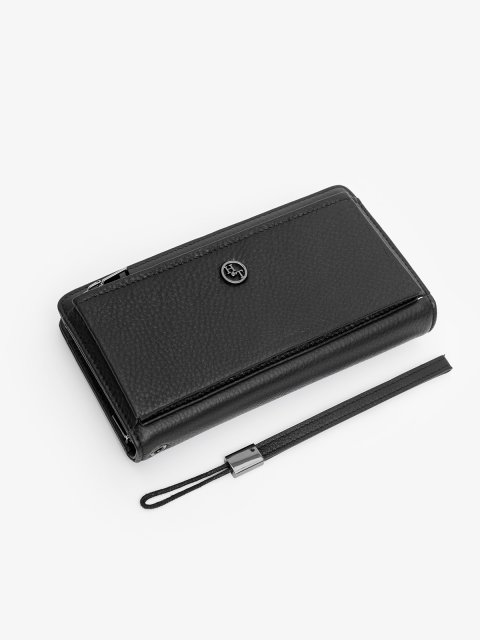 Чёрный клатч HT (HT) - артикул: 0К-00073073 - ракурс 5