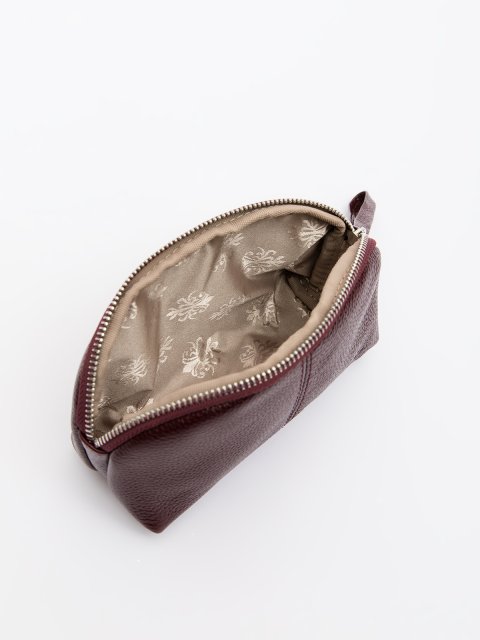 Бордовая косметичка S.Lavia (Славия) - артикул: 0004 12 03 - ракурс 3