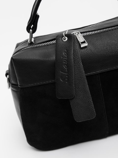 Чёрный саквояж S.Lavia (Славия) - артикул: 1340 99 01/909 01  - ракурс 6