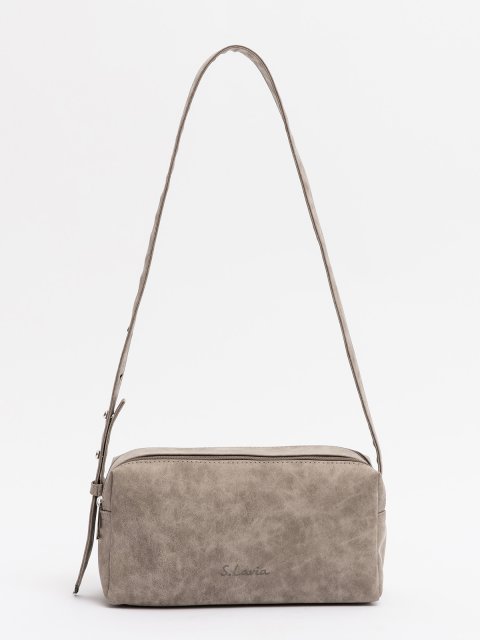 Серо-коричневый кросс-боди S.Lavia (Славия) - артикул: 1569 6608 52 - ракурс 2