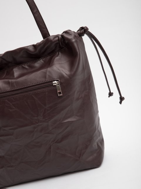 Темно-коричневый шоппер S.Lavia (Славия) - артикул: 1545 127 12 - ракурс 4