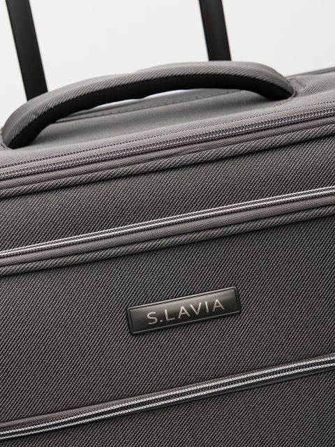 Серый чемодан S.Lavia. Вид 7.