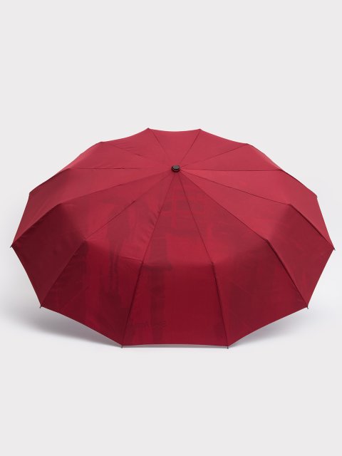 Темно-красный зонт автоматический Steki Ame (Steki Ame) - артикул: 0К-00073285 - ракурс 1