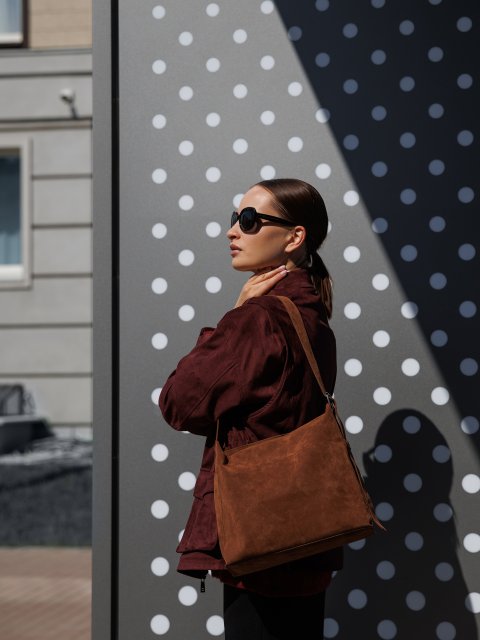 Темно-коричневый хобо S.Lavia (Славия) - артикул: 1554 199 12 - ракурс 1