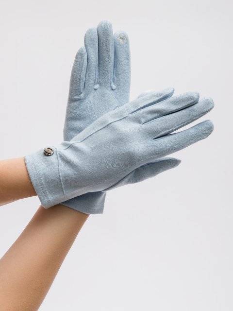 Голубые перчатки Angelo Bianco (Анджело Бьянко) - артикул: 0К-00073200 - ракурс 2