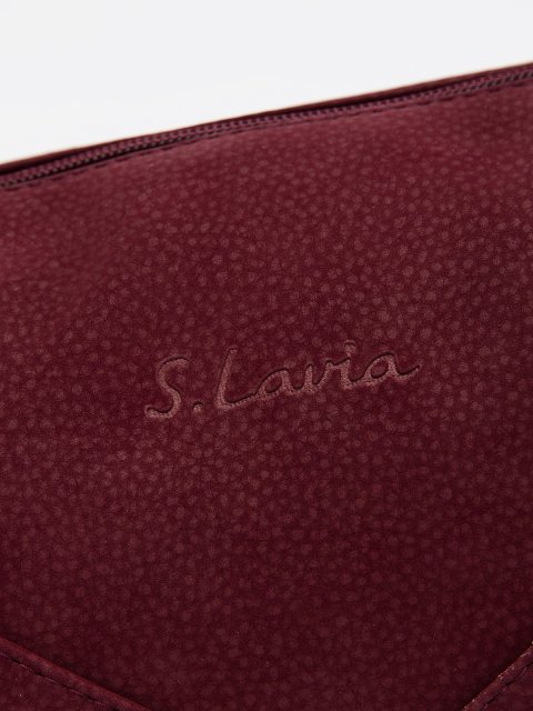 Бордовый саквояж S.Lavia (Славия) - артикул: 1562 213 03 - ракурс 6
