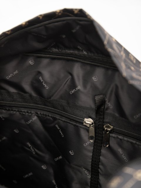 Чёрная дорожная сумка Capline (Capline) - артикул: 0К-00062696 - ракурс 11