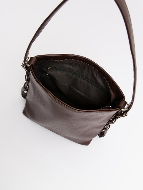 Темно-коричневый кросс-боди S.Lavia (Славия) - артикул: 1547 207 12 - ракурс 9