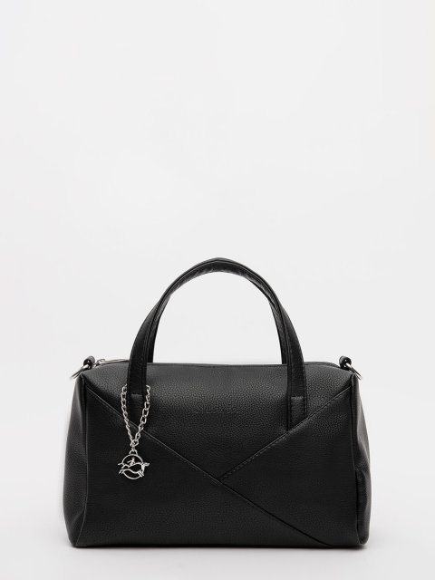 Чёрный саквояж S.Lavia (Славия) - артикул: 1529 92 01 - ракурс 2