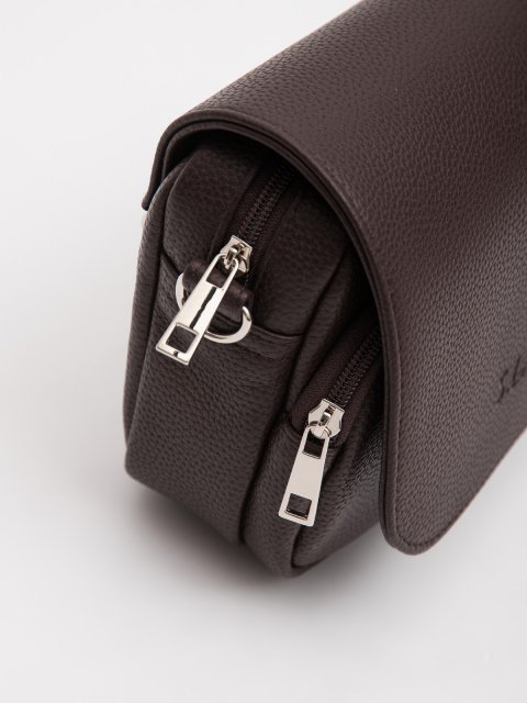 Темно-коричневый кросс-боди S.Lavia (Славия) - артикул: 1458 2710 12 - ракурс 5