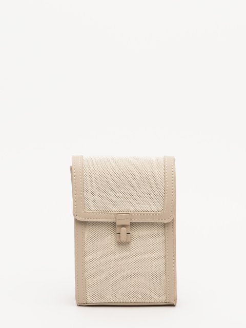 Бежевый кросс-боди David Jones. Вид 2.