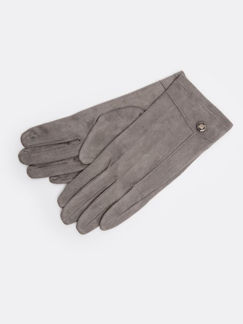 Серые перчатки Angelo Bianco - 799.00 руб