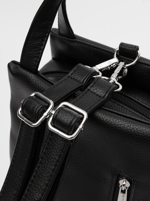 Чёрный рюкзак S.Lavia. Вид 6.