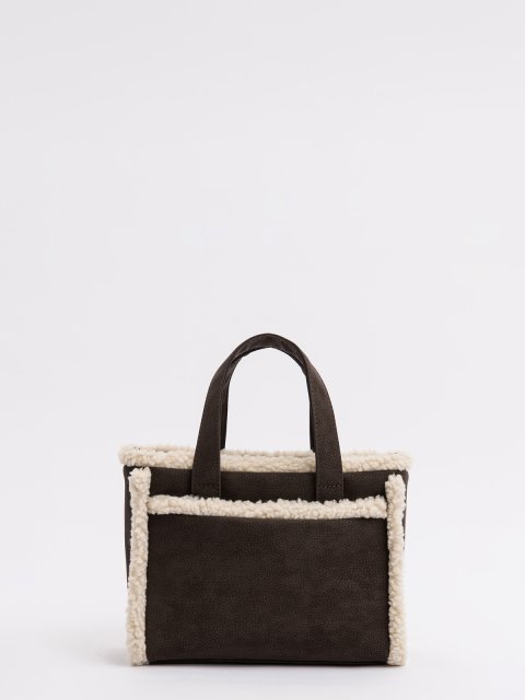 Темно-коричневый тоут NaVibe (NaVibe) - артикул: V103 213 12 - ракурс 2