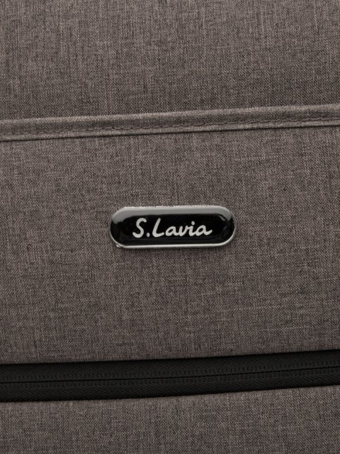 Коричневый чемодан S.Lavia. Вид 6.