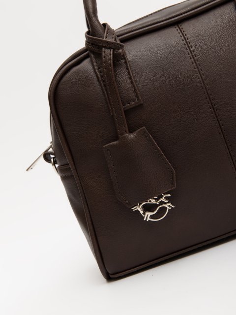 Темно-коричневый саквояж S.Lavia (Славия) - артикул: 1490 910 12 - ракурс 5