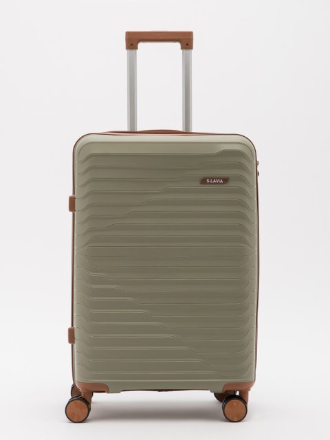 Оливковый чемодан S.Lavia (Славия) - артикул: 0К-00067823 - ракурс 2